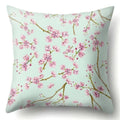 Axyaa Floral Landscape Painting Cushion Cover 45x45CM Home Decor Pillowcase
