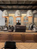 Axya Metal Pendant Chandelier for Kitchen Coffee Shop Bar, Handmade Nordic Style