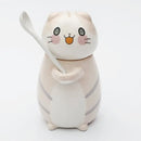 Axyaa Cat Ceramic Mug Set: Spoon, Lid, Hand-painted, Coffee, Tea, Novelty Gift