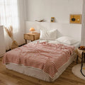 Axyaa Queen Summer Blanket: Soft Cotton Quilt, Breathable, Skin-Friendly