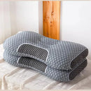 Axyaa Black Grey Sleeping Pillow for Face & Neck Health Care, 45x70cm