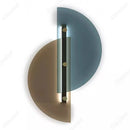 Axyaa LED Glass Wall Lamp for Living Room Bedroom Children's Room Lighting