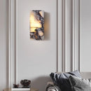 Axyaa Marble LED Wall Light for Indoor Lighting in Wabi Sabi Style