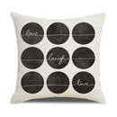 Axyaa Nordic Decorative Cushion Covers in Black & White for Sofa, Bed, Party
