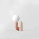 Axyaa Glass Spherical Table Lamp: Modern Minimalist Art Decoration for Hotel, Bedroom, Living Room