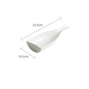 Axyaa Wine Bottle Main Dish Plate Set - Creative Sushi Tableware - White Porcelain Kitchen Utensils