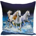Animal Horse Printed Cushion Cover by Axyaa - Sofa Decor Pillowcase