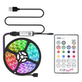 Axyaa Bluetooth RGB LED Strip Lights 5M Music Sync TV Party Decor