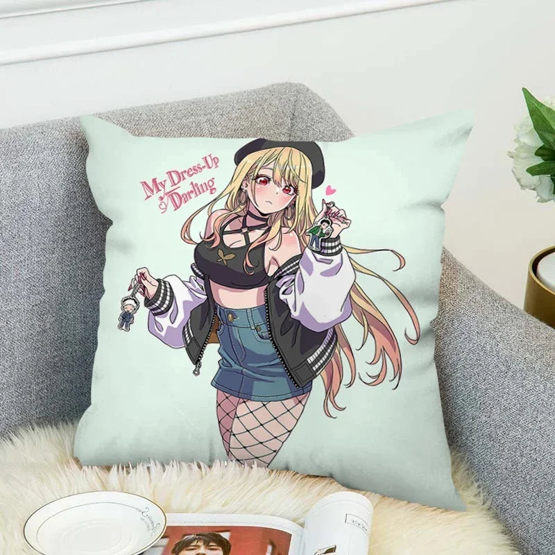 Axyaa 40*40 and 45*45 Decorative Pillow Covers for Stylish Room Cushions
