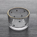 Axyaa 80ml Heat Resistant Tea Cup Vertical Texture Sake Tasting Glass
