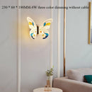 Axyaa NewLED Butterfly Wall Lamp for Bedroom & Living Room Decor