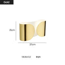Axyaa LED Wall Lamps: Modern Artistic Decorative Lighting for Dining, Living Room, Bedroom