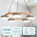 Axyaa Nordic Style Wood Bird Pendant Light for Living Room and Bedroom