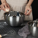Axyaa Stainless Steel Mixing Bowl for Cooking and Baking Purposes