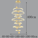 Axyaa Crystal Stair Chandelier for Indoor Lighting