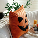 Axyaa Halloween Ghost Face Pillow Cover 45x45cm, Soft for Sofa, Car, Chair