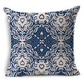 Axyaa Ramadan Vintage Ethnic Pattern Cushion Cover 45x45cm Linen Pillow Case