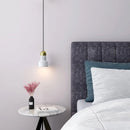Axyaa Marble Pendant Chandelier for Kitchen Bar Counter and Bedside Lighting