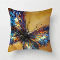 Axyaa Floral Butterfly Pillowcase for Home Decor and Events