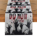 Axyaa Halloween Hand Figure Table Runner for Farmhouse Dining, Wedding Party Decor
