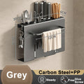 Axyaa Kitchen Knife Holder Wall Rack Chopsticks Organizer Hooks Storage Hanger
