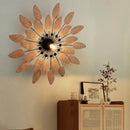 Axyaa Rattan Wall Lamps Indoor Tea House Background Lights