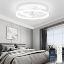 Axyaa 50cm Smart Ceiling Fan with Light Remote Control for Bedroom