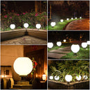 Axya Solar Power Square Fence Post Lights LED Outdoor Street Lamp