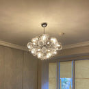 Axyaa Glass Ball Chandelier for Home Decor Fixture