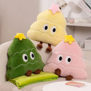 Axyaa Small Tree Plush Pillow for Bedroom Sofa and Bedhead Cushion