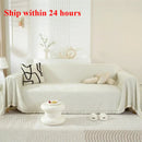 Axyaa Chenille Waterproof Sofa Cover | All-inclusive Universal Sofa Towel