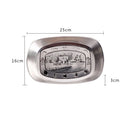 Axyaa Retro Snack Tray: Small Rectangle Kitchen Organizer for Food, Fruit, Cake