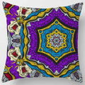 Axyaa Indian Mandala Print Polyester Pillow Case Sofa Decor Throw Pillows 45x45cm