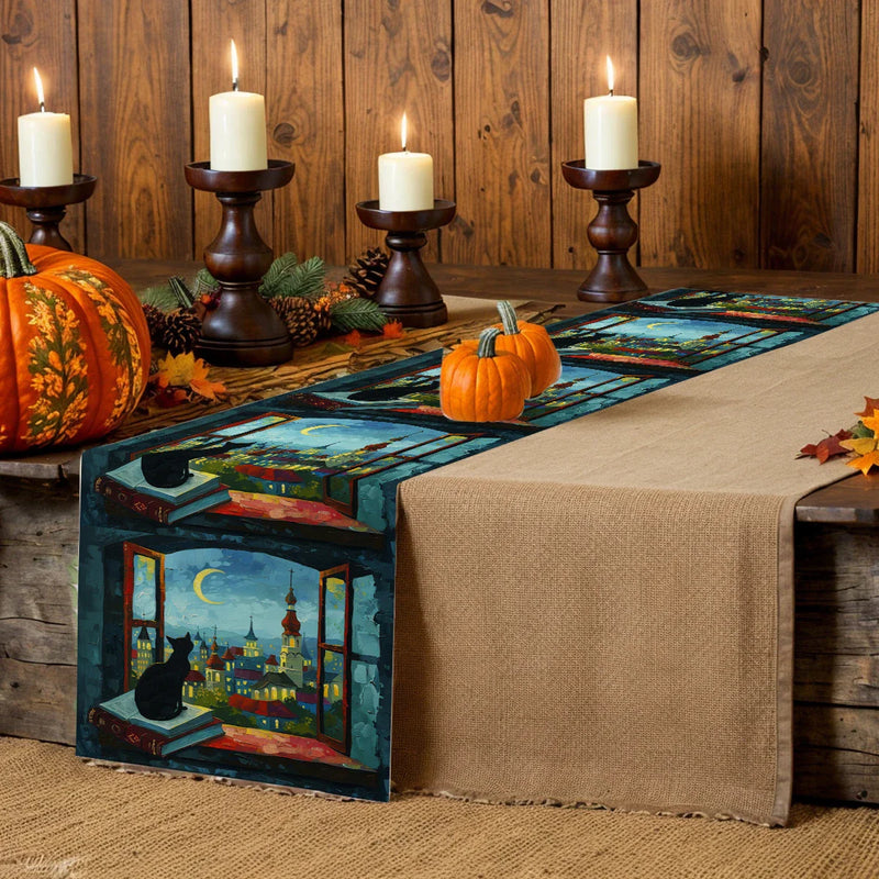 Axyaa Kitchen Table Runner for Dining Table Decor, Wedding Party & Home Decoration