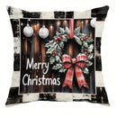 Axyaa Christmas Theme Pillowcase Gift Home Decor Sofa Cushion Cover