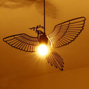 Axyaa Modern Bird Lamp Engraved Sculpture Flying Bird Nordic Design Minimalist Dinning Room Bar