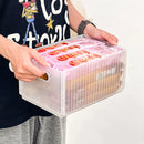 Axyaa Folding Cabinet Storage Box with Handle - Multi-functional Plastic Case