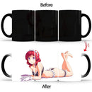 Axyaa Ceramic Color Changing Coffee Mug - Sexy Girl Design - Thermal Cup