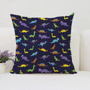 Axyaa Dinosaur Paradise Pillow Cover - Children's Room Decor - Exquisite Kids Gift