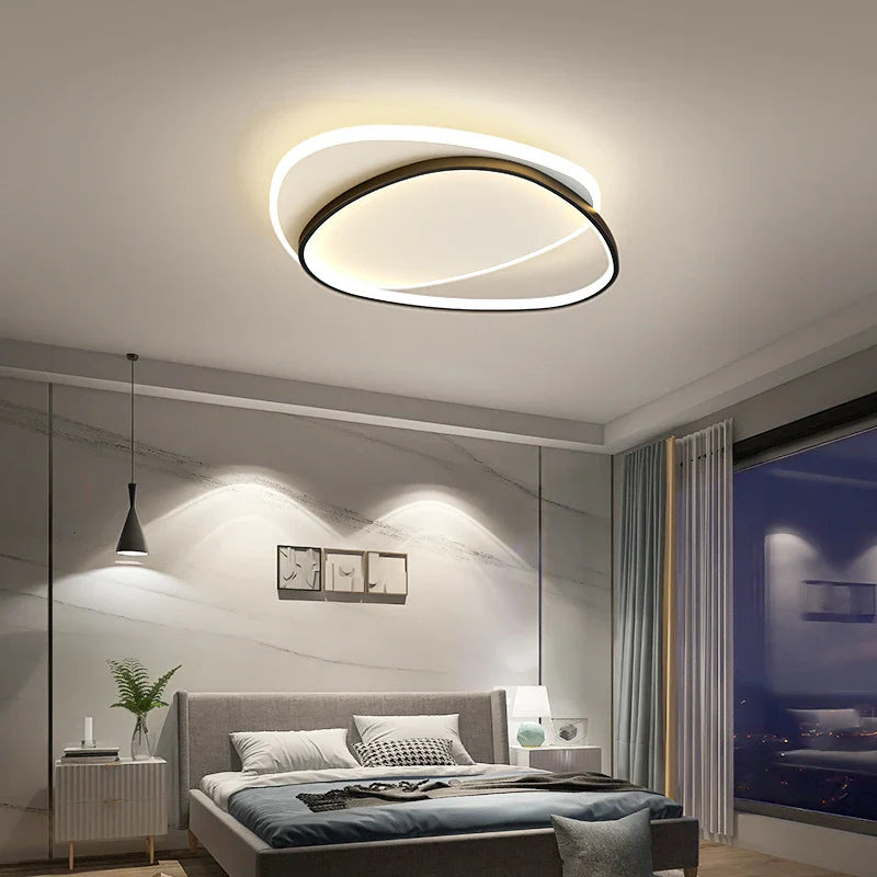 Axya LED Chandeliers: Modern Dimming Ceiling Light for Bedroom, Living Room