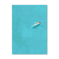 Axyaa Minimalist Girl Wall Art Poster Prints for Living Room Home Decor