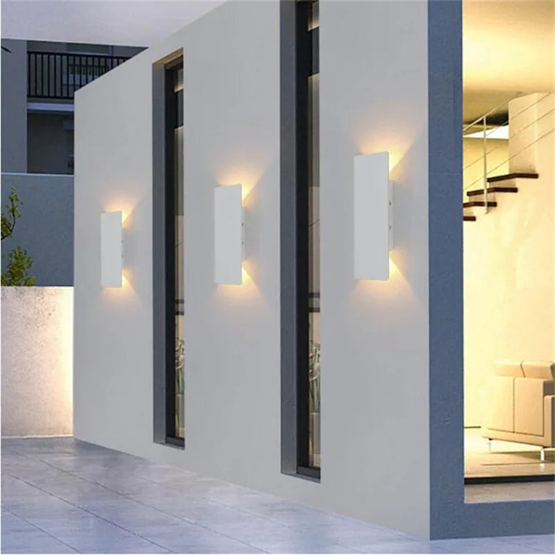 Axyaa Waterproof Outdoor Wall Lamp - 18w LED Sconce