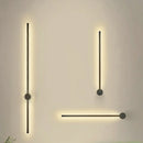 Axya Luxury Rotating Wall Lamp: Modern Strip Design for Living Room or Bedroom