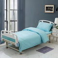 Axyaa Medical Bedding Set for 0.9-1.2m Bed- 3pcs, Thick Cotton/Poly Blend