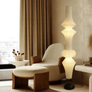 Axyaa Noguchi Floor Lamp: Japanese Wabi Sabi Design, LED Standing Light for Home, Hotel