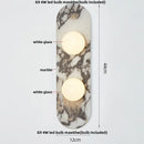 Axyaa Luxury Stone LED Wall Lights Wabi Sabi Sconce Applique Murale