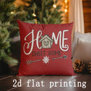 Cute Christmas-themed Axyaa Pillow Covers for Sofa, Bedroom, Car - Rectangular Cushion