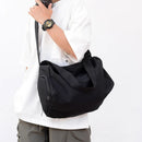 Axyaa Canvas Crossbody Tote: Large Women's Travel Bag Multi-use Shoulder Handbag