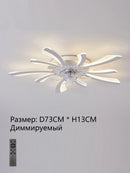 Axyaa Low Noise Ceiling Fan Chandelier for Home Decoration