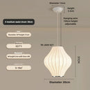 Axyaa Silk Fabric E27 LED Pendant Light Chandelier - Zen Nordic Vibe